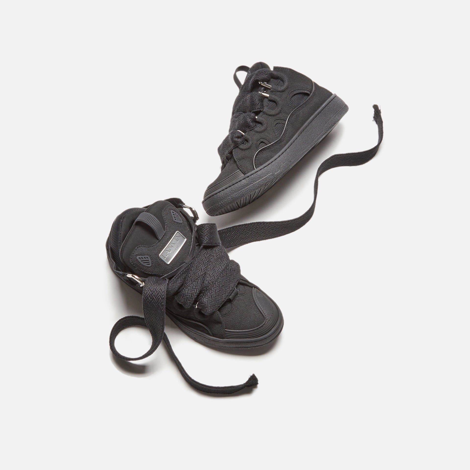 Lanvin Curb Sneakers - Black Grip