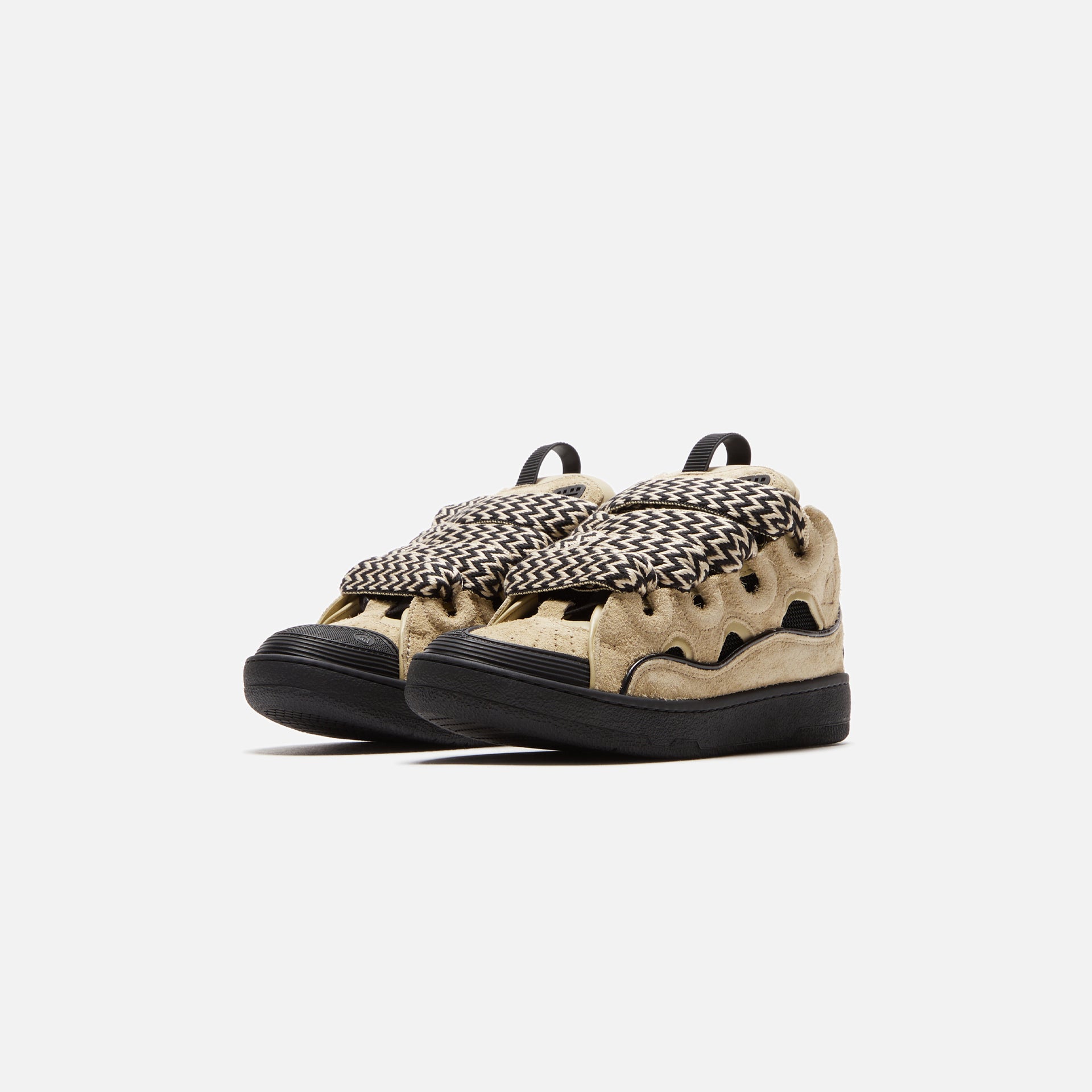 Lanvin WMNS Curb Sneaker - Light Brown / Black