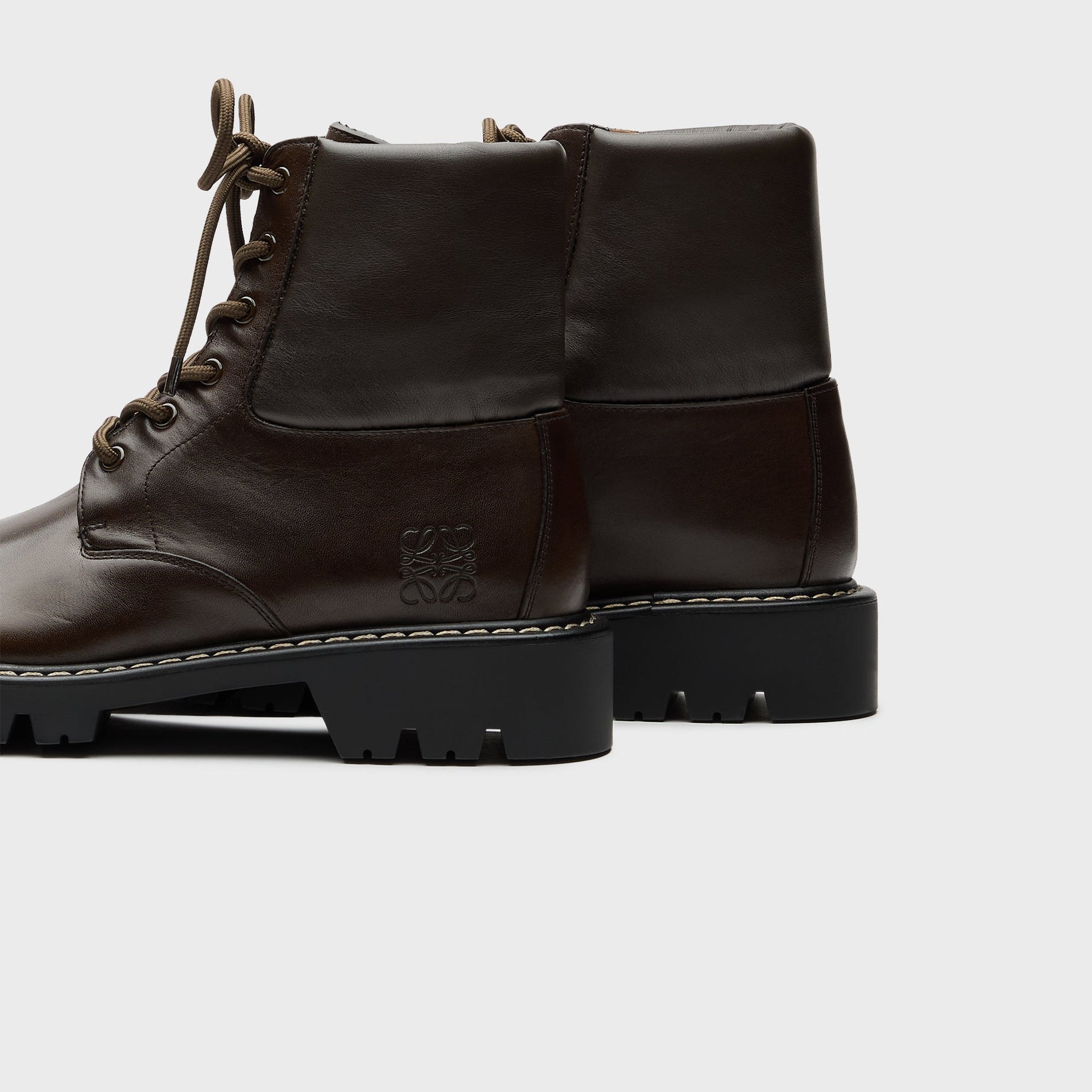 Loewe Sierra Ankle Boot - Dark Khaki / Green