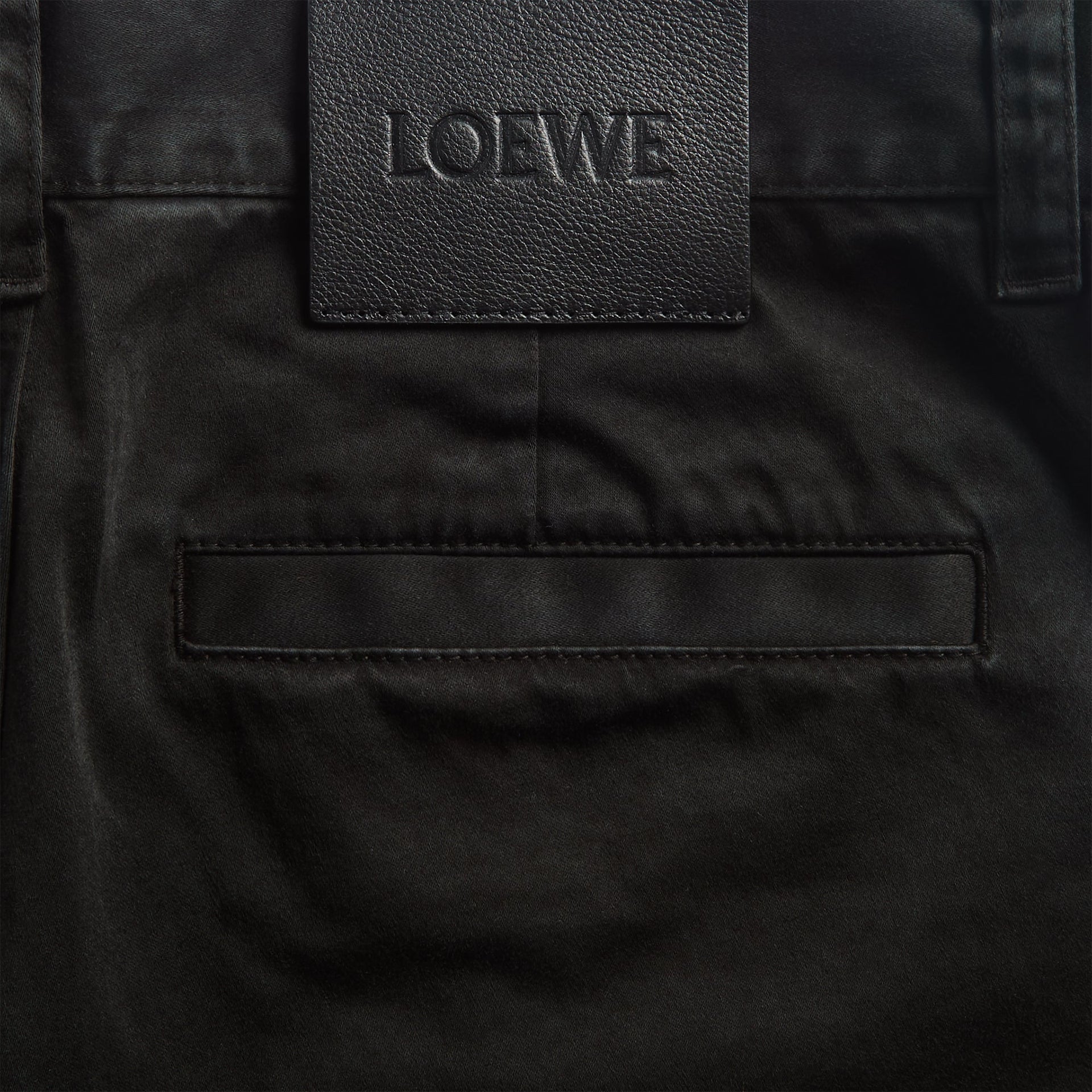 Loewe Cargo Trousers - Black