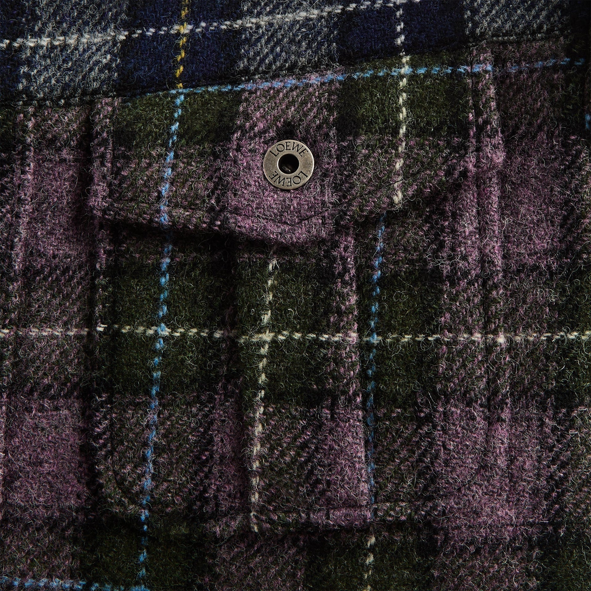 Loewe Trucker Jacket - Pink / Blue