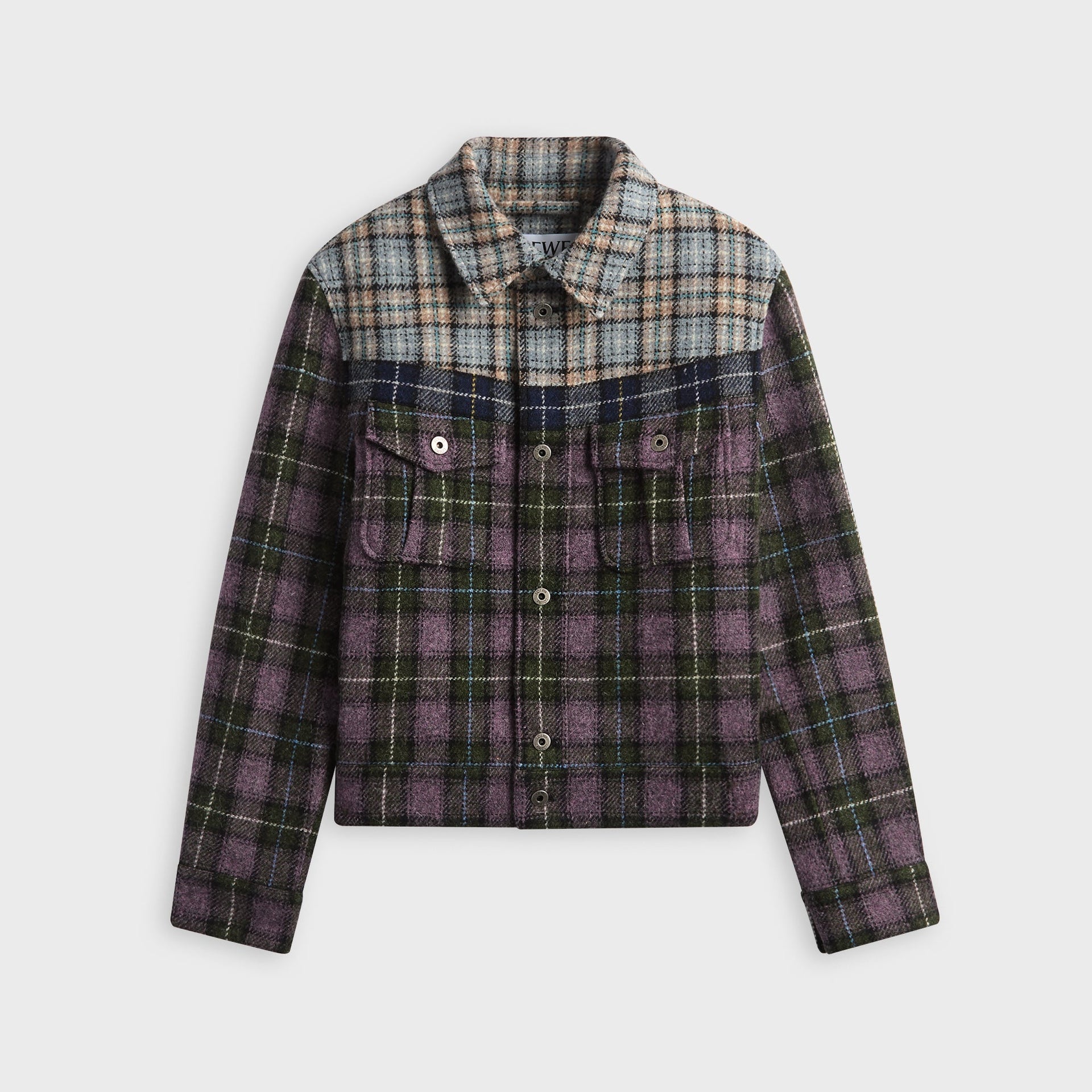 Loewe Trucker Jacket - Pink / Blue