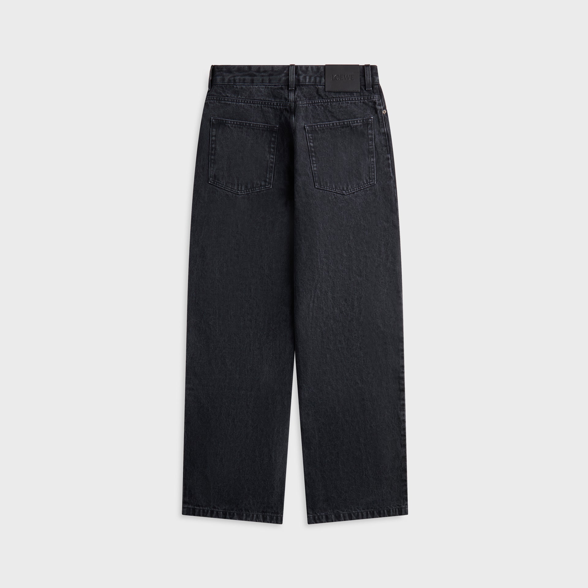 Loewe Anagram Baggy Jean - Black