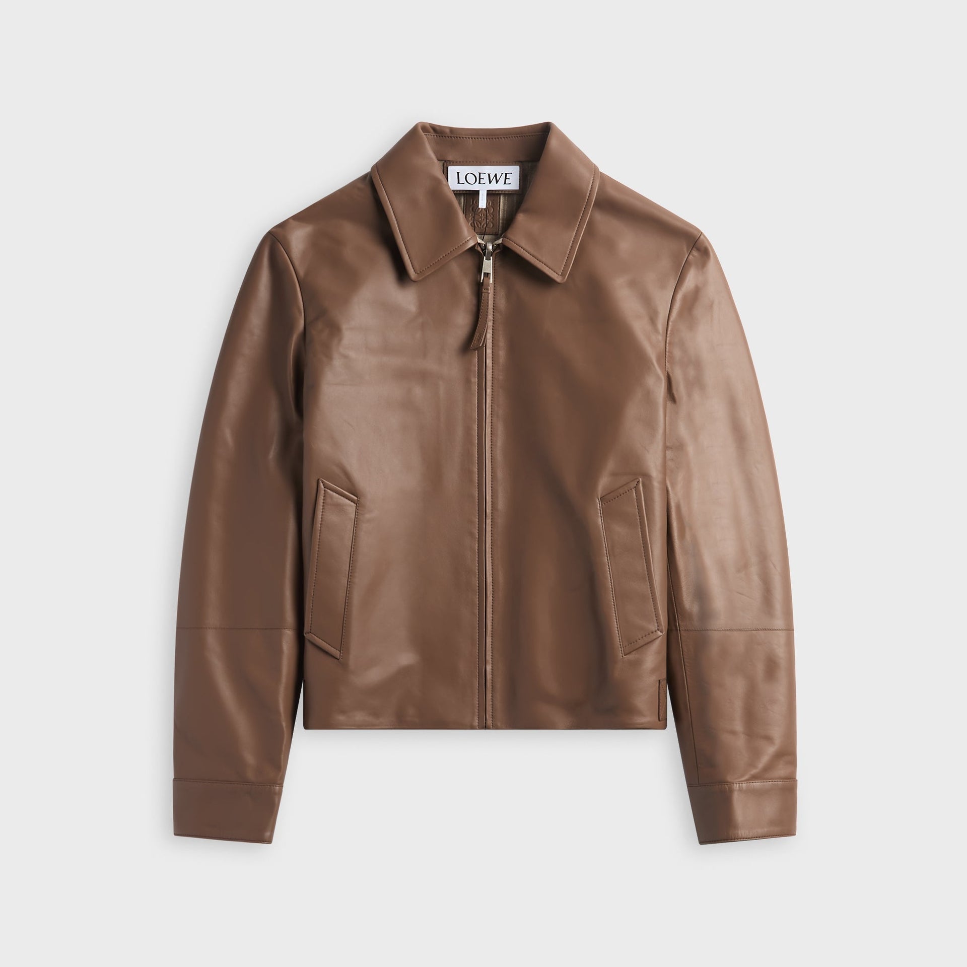 Loewe Zip-Up Jacket - Taupe
