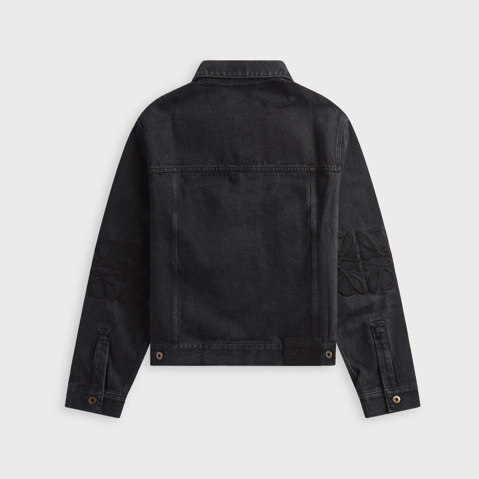 Loewe Anagram Denim Jacket - Black