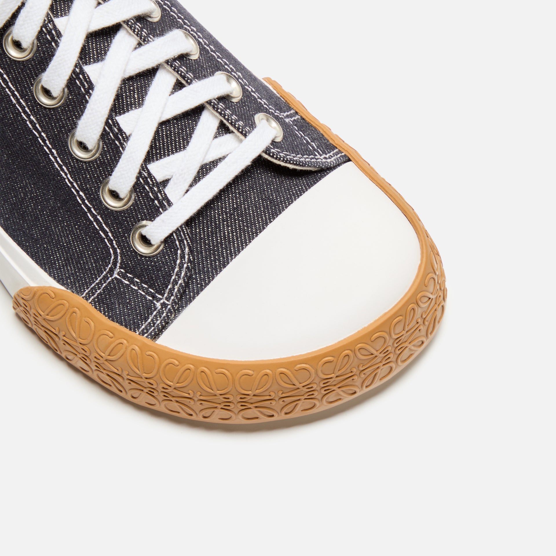 Loewe Bloc Lace Up Sneaker - Raw Denim