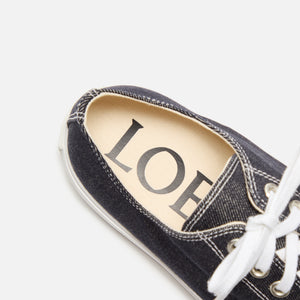 Loewe Bloc Lace Up Sneaker - Raw Denim