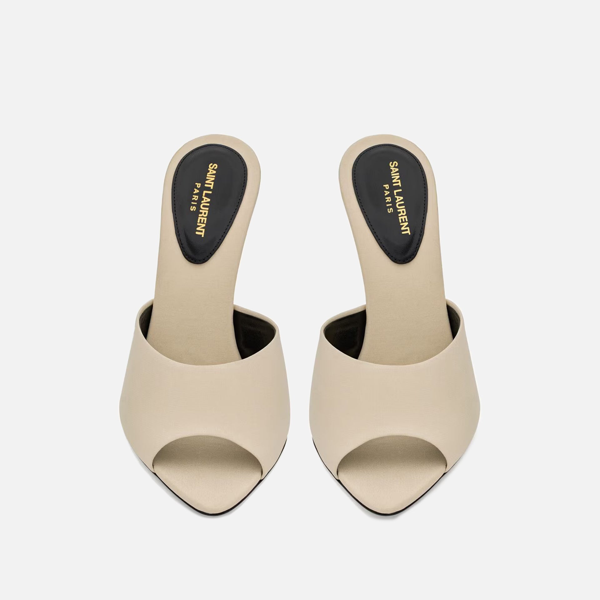 Saint Laurent Suite 105 Mule San - Pale Sand