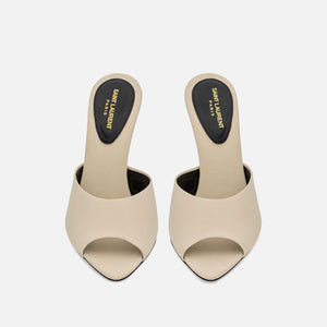 Saint Laurent Suite 105 Mule San - Pale Sand