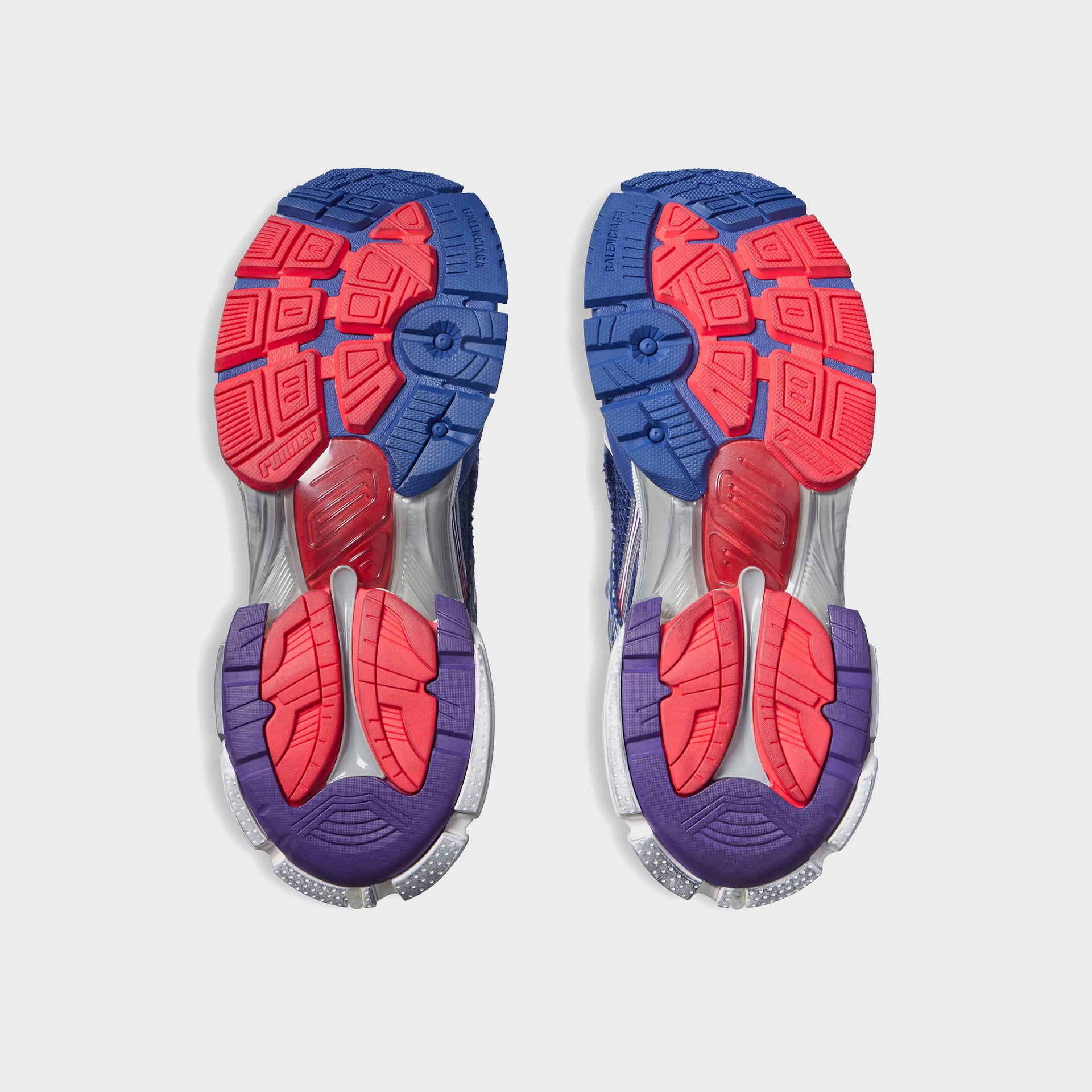 Balenciaga Runner Gradient - Navy / Red / Grey