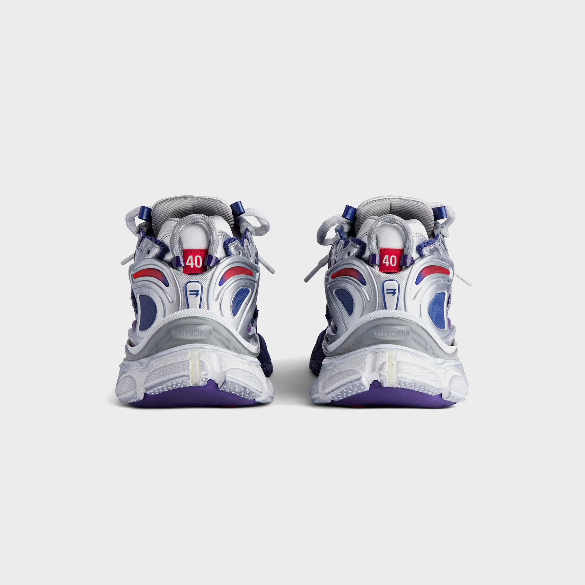 Balenciaga Runner Gradient - Navy / Red / Grey