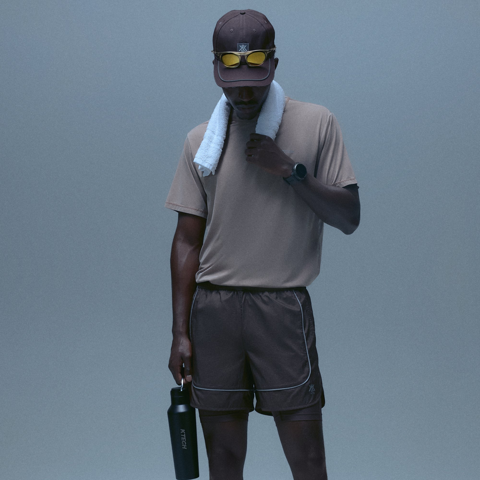 Kith Bonded Knit Griffey Camper Cap - Black