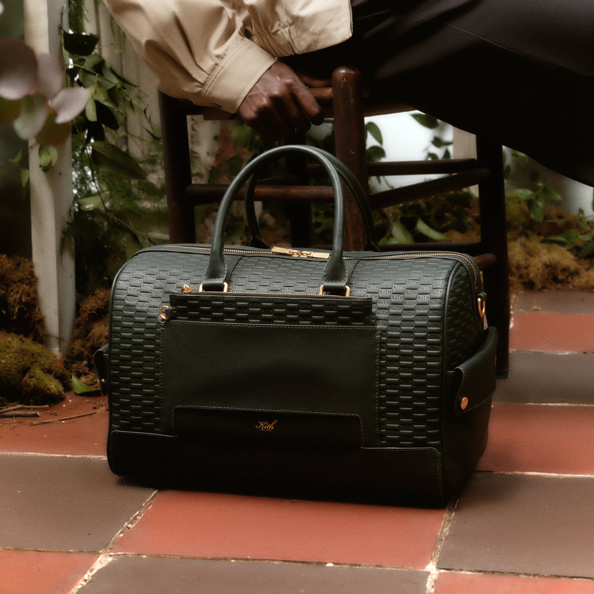 Saint Laurent YSL PCC 172Y Tricolor Hardware Monogram Card Holder