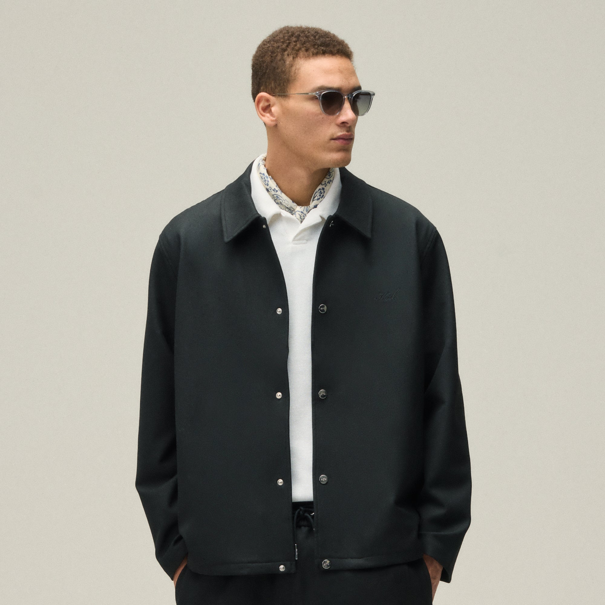 ジャケット・アウター FEAR OF GOD 5th Baseball Jacket Fear of God 5th Collection Satin Manuel Baseball Coaches