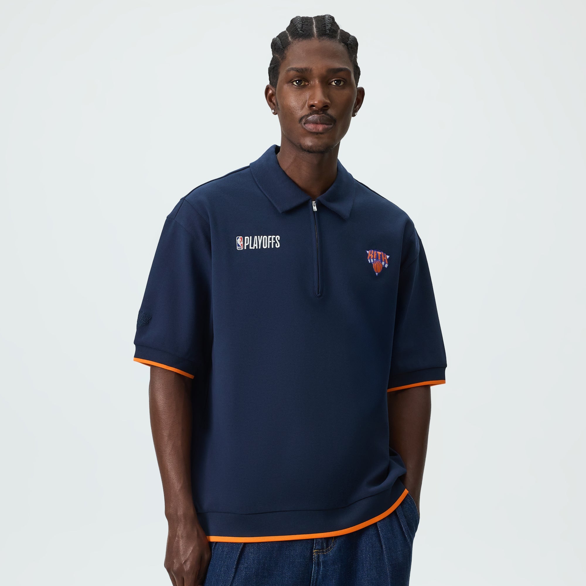Moncler Maglia Polo Manica Corta - Black – Kith