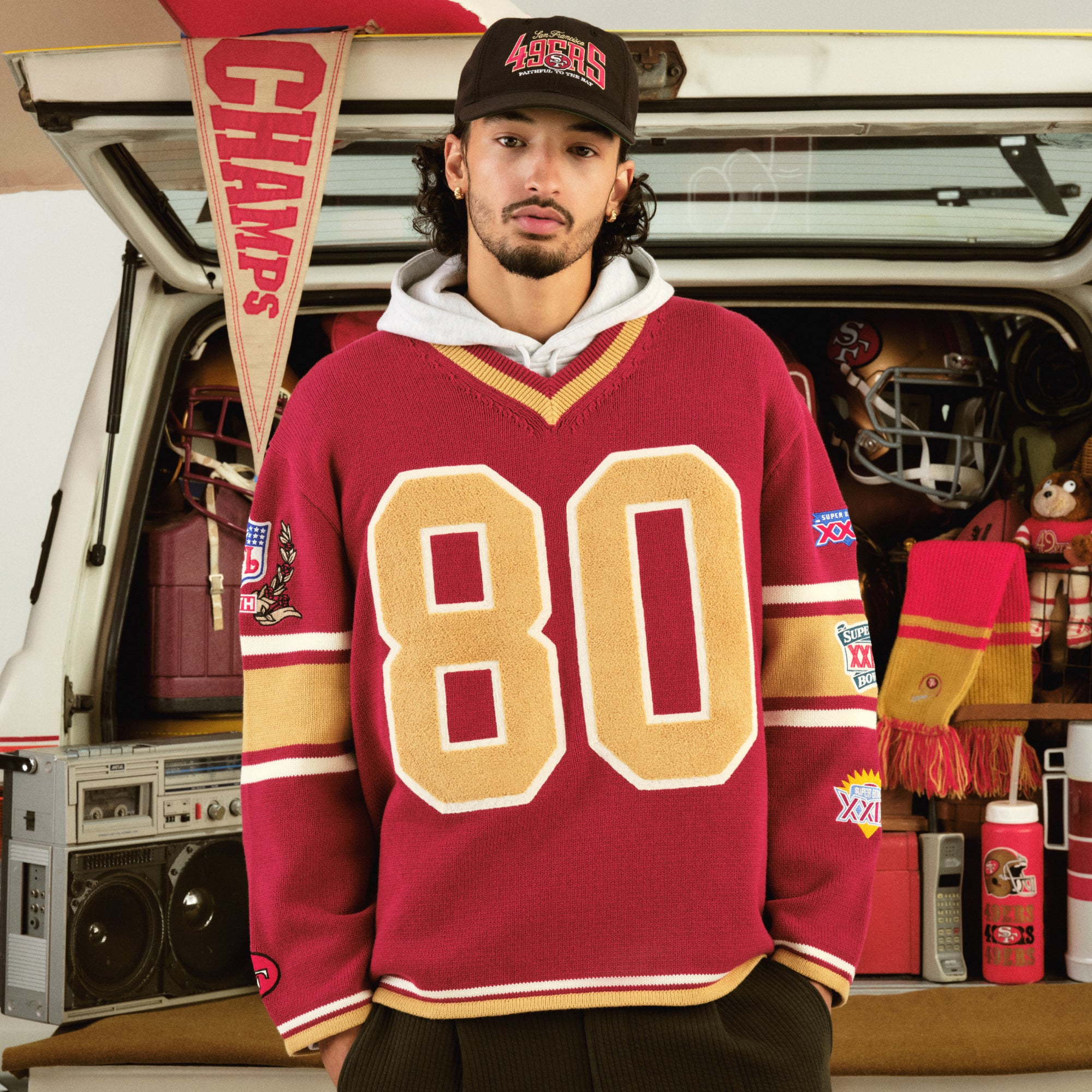 Kith Classic Logo Nelson Crewneck - Stadium