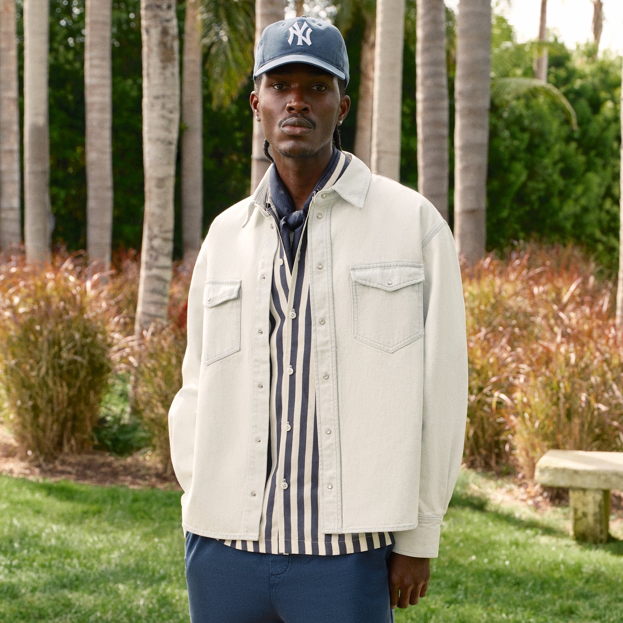 Kith Chenille Full Zip Coaches Jacket - Aspect