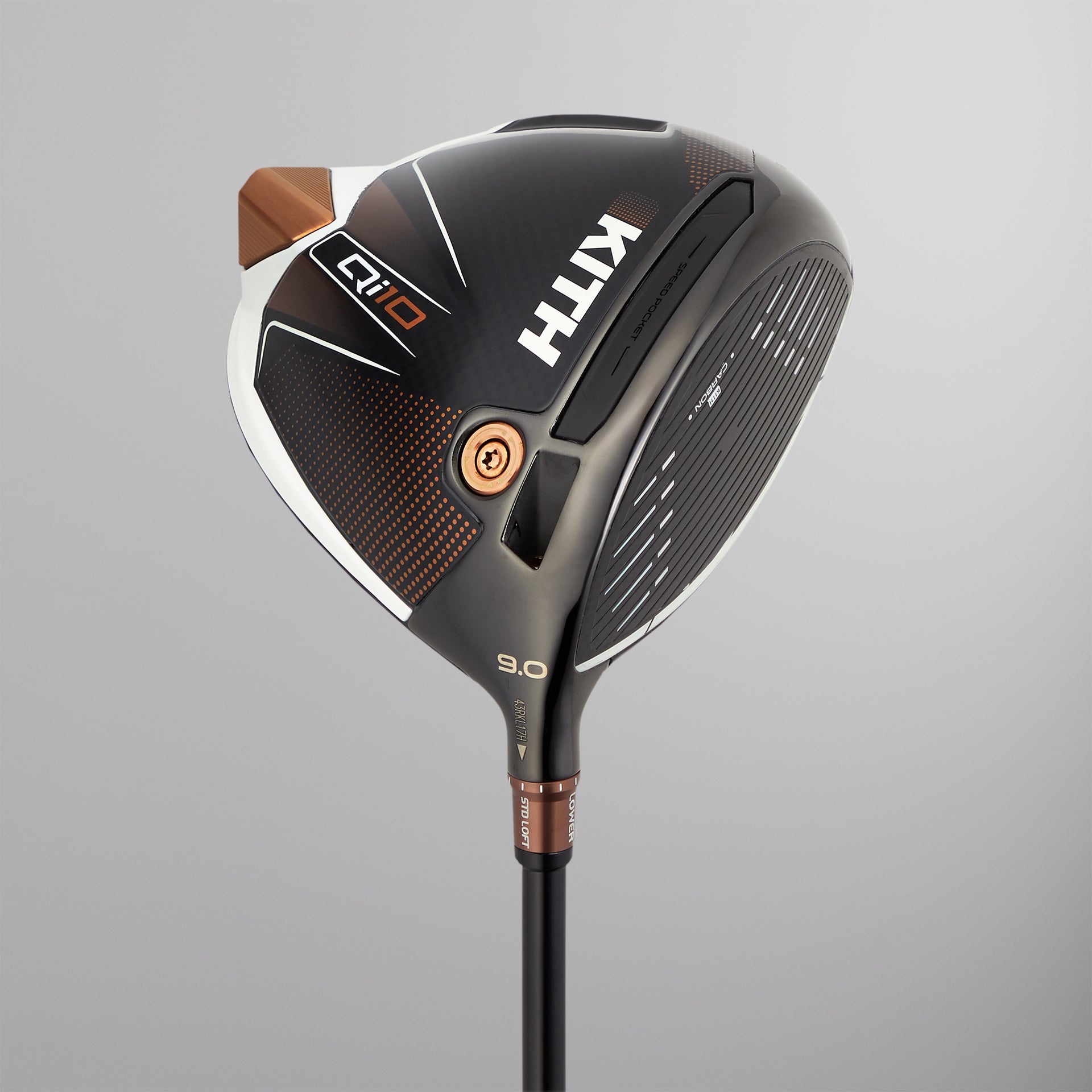 Kith for TaylorMade Qi10 Driver (9.0 Loft, Stiff) | MADE-TO-ORDER - Black