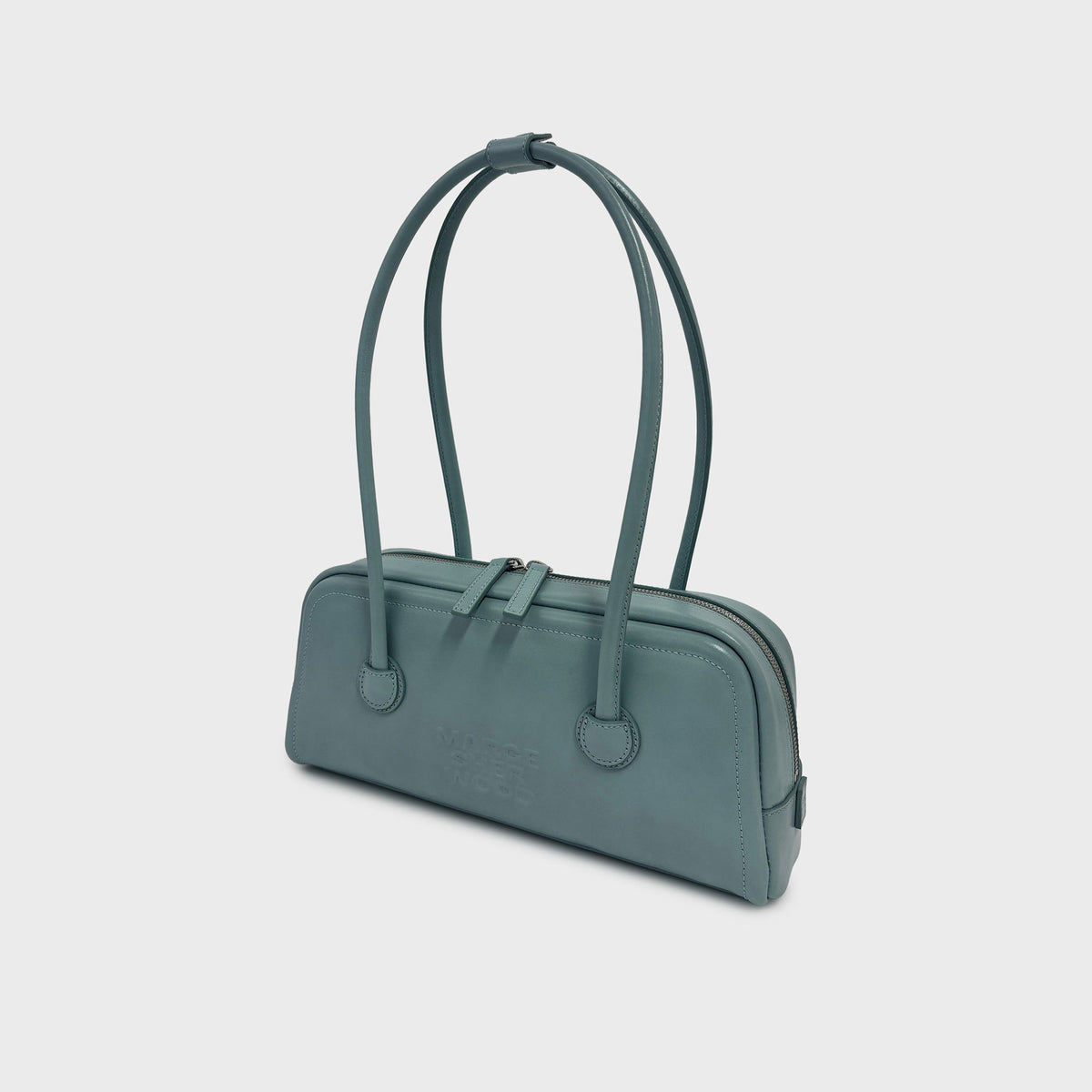 MARGESHERWOOD Soft Boston EW Bag - Mint Glossy Plain