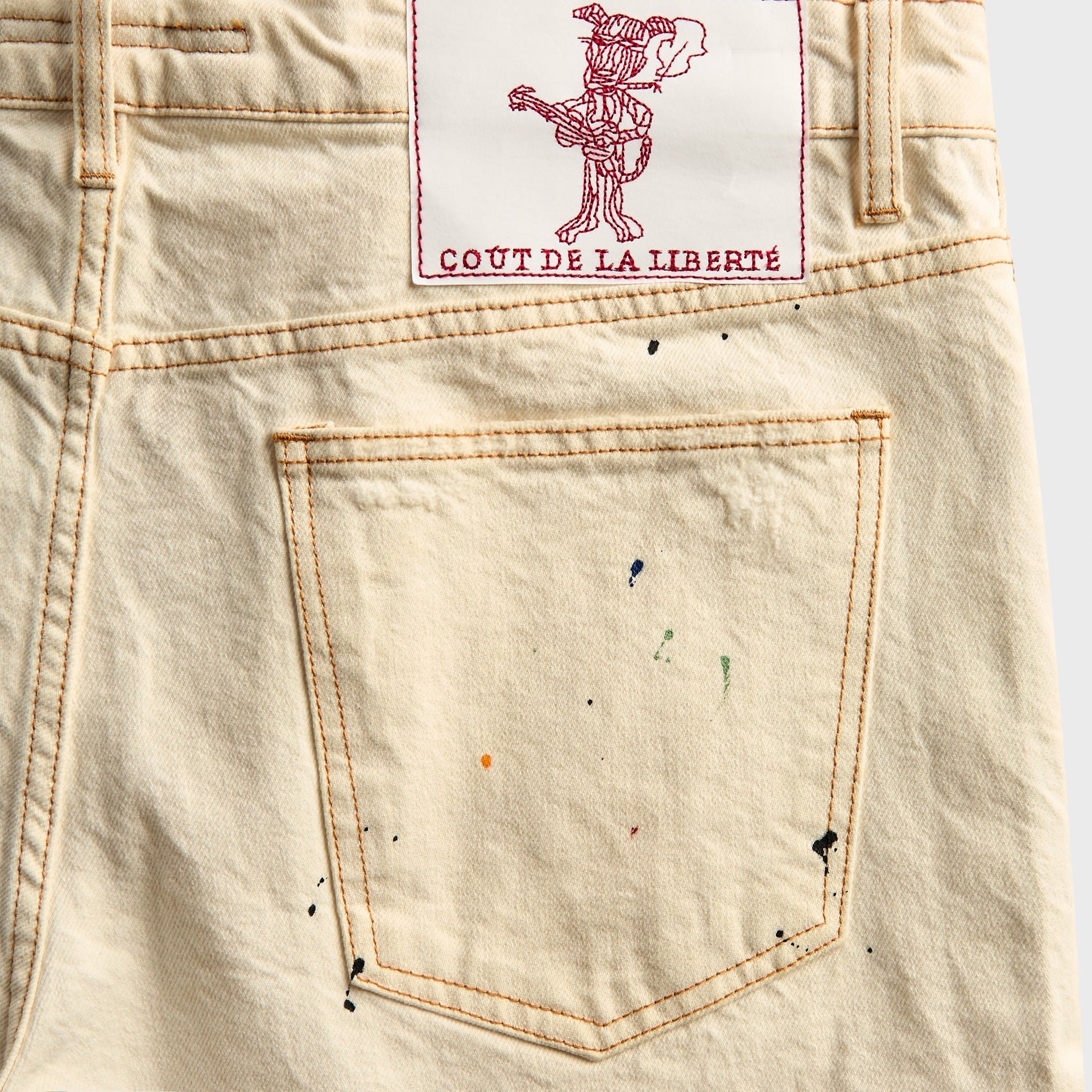 Coût De La Liberté Zander Twill Baggy Short - Lucien Wash