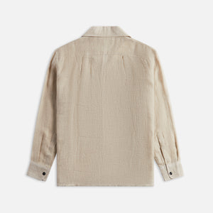 Monitaly 50's Milano Shirt t-shirt Long Sleeve - Brown