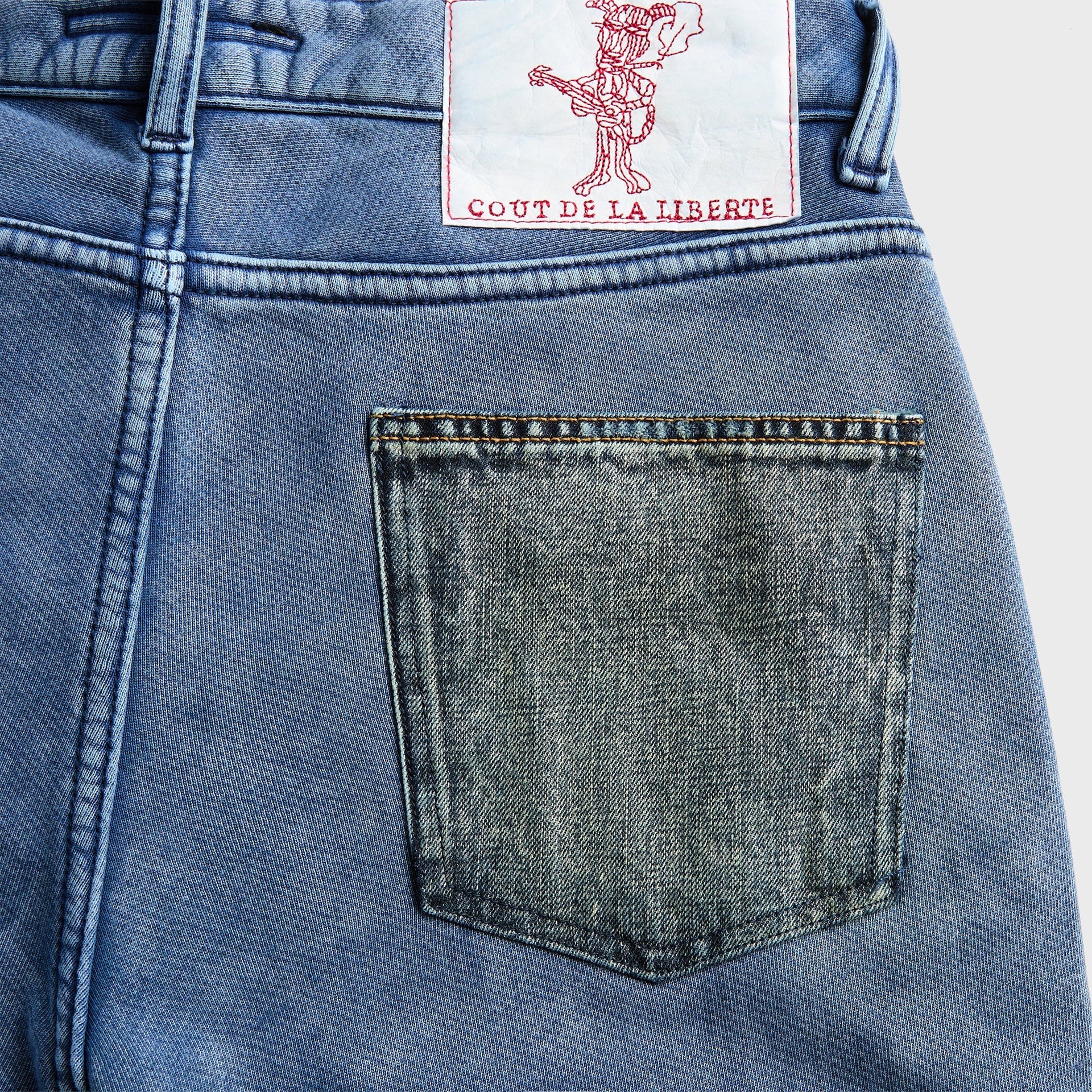 Coût De La Liberté Schanabel French Terry Jean - Indigo