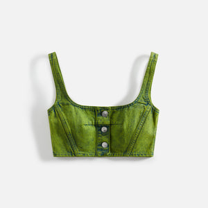 Marni Cropped Top with Suspenders - Kiwi