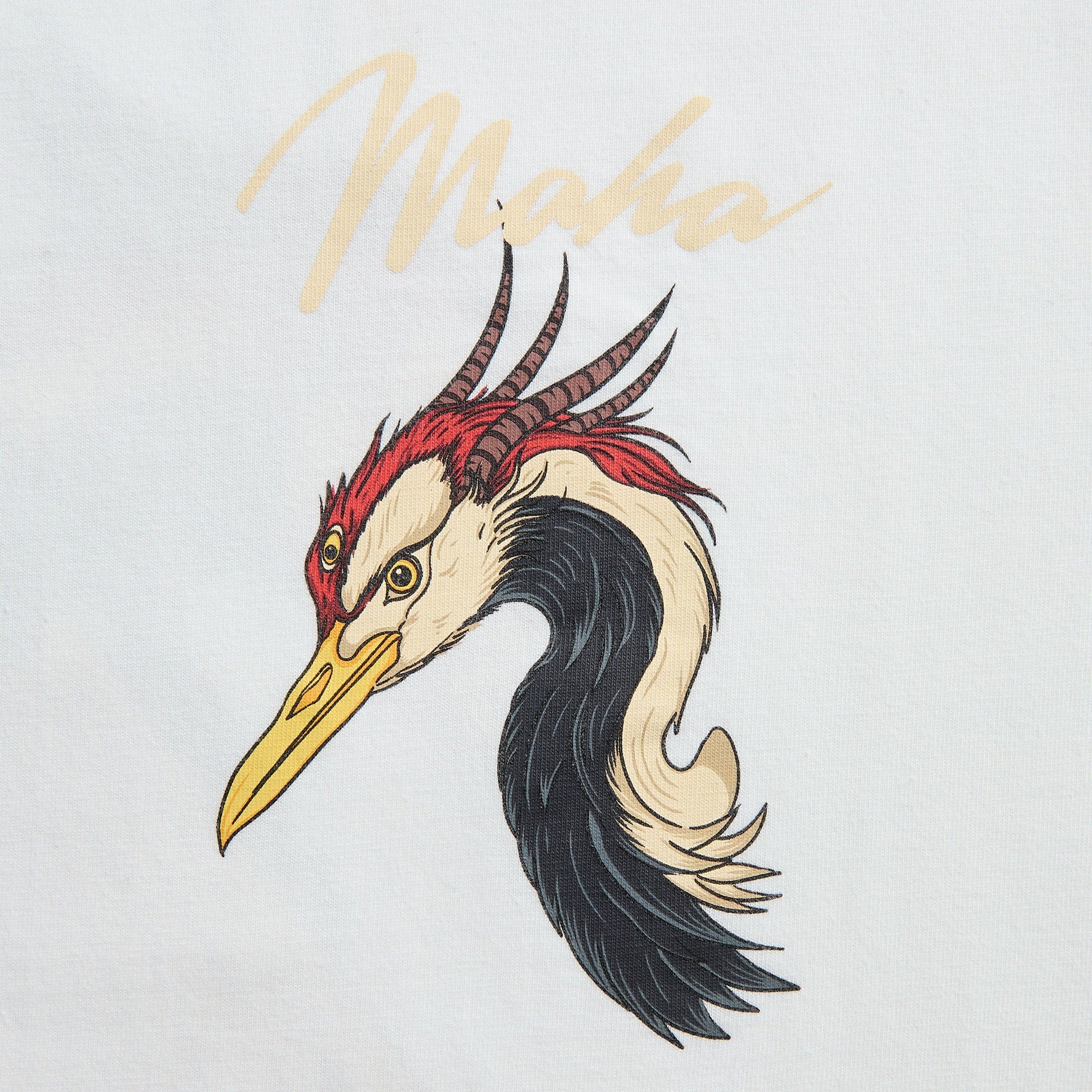 Maharishi Year of the Crane Tee in White