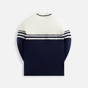 Wales Bonner Motif Jumper - Ivory / Navy