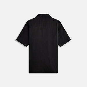 Maharishi Dual Panthers Camp Collar Shirt - Black