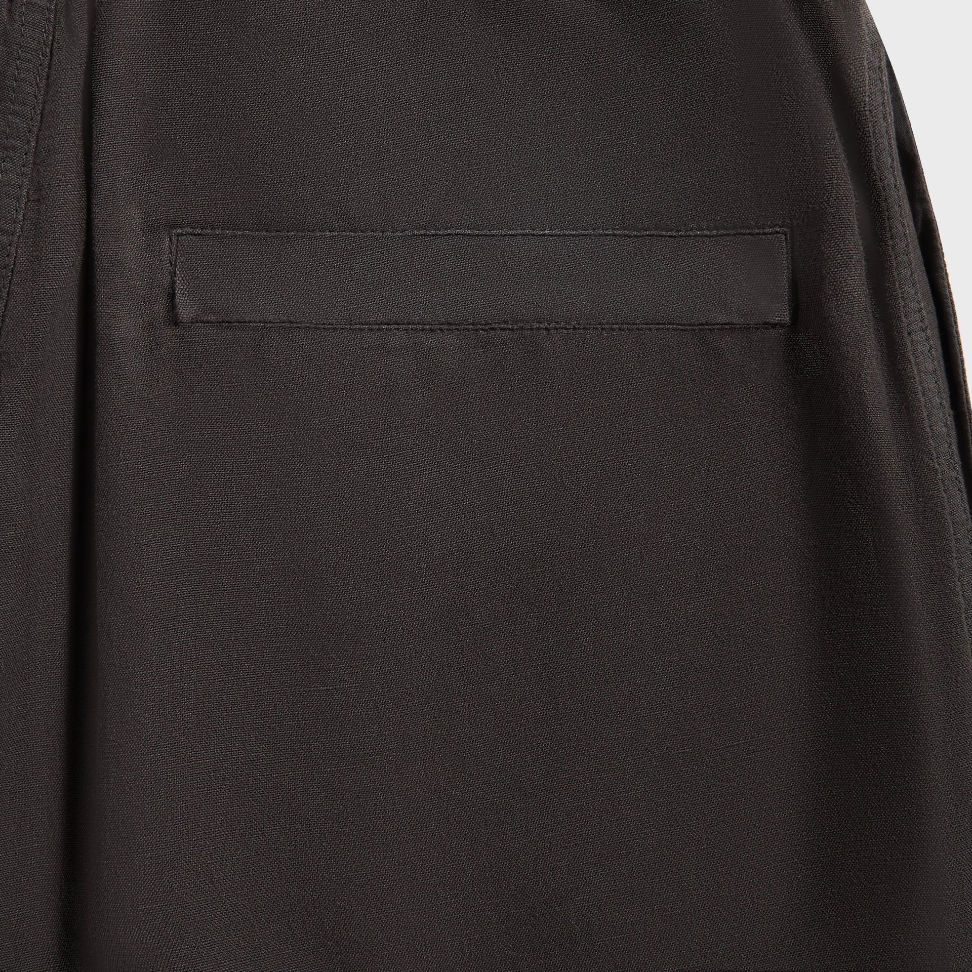 Maharishi 6081 Hemp Pleated Track Pants - Black