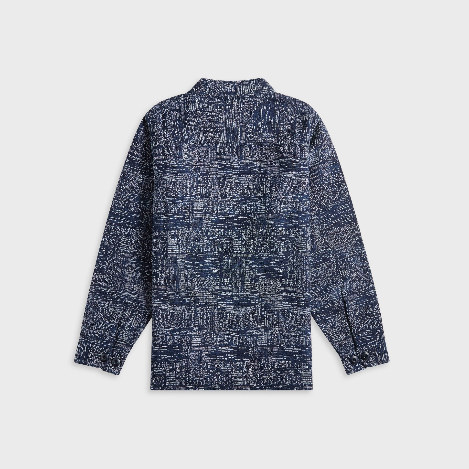 Maharishi Sashiko Indigo Utility Shirt in Indigo