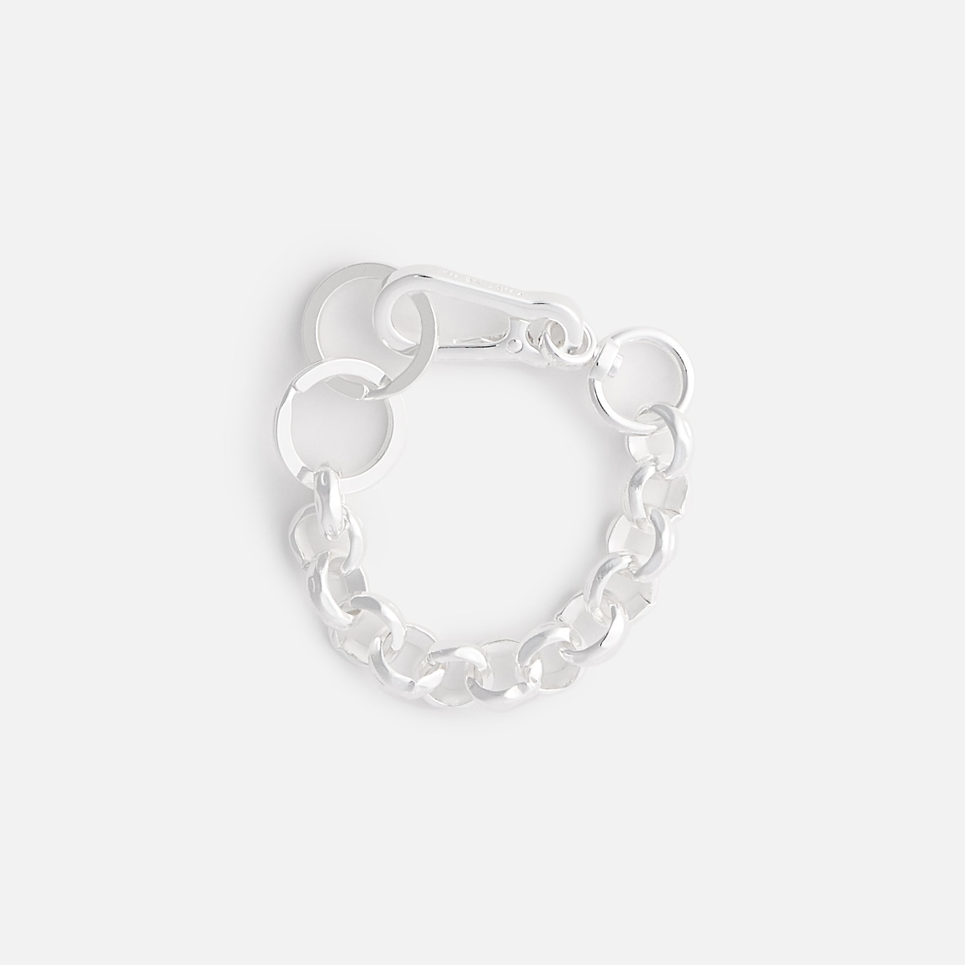 Martine Ali Rolo Hardware Bracelet - Silver