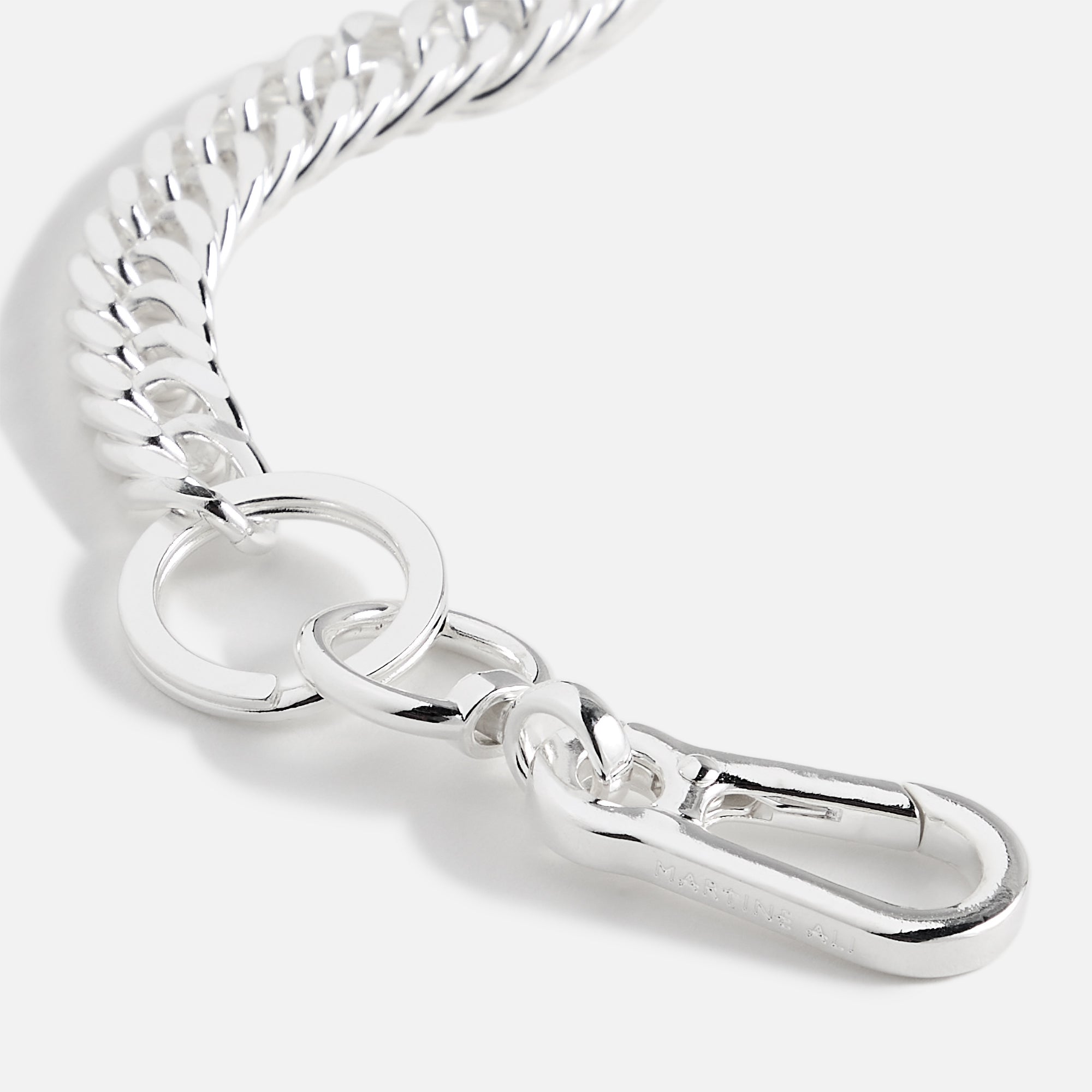 Martine Ali Twin Link Hardware Bracelet - Silver – Kith