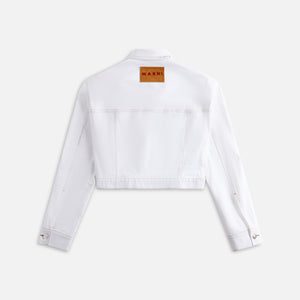 marni Shirt Jacket - Lily White