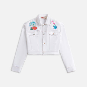 Marni Jacket shirt - Lily White