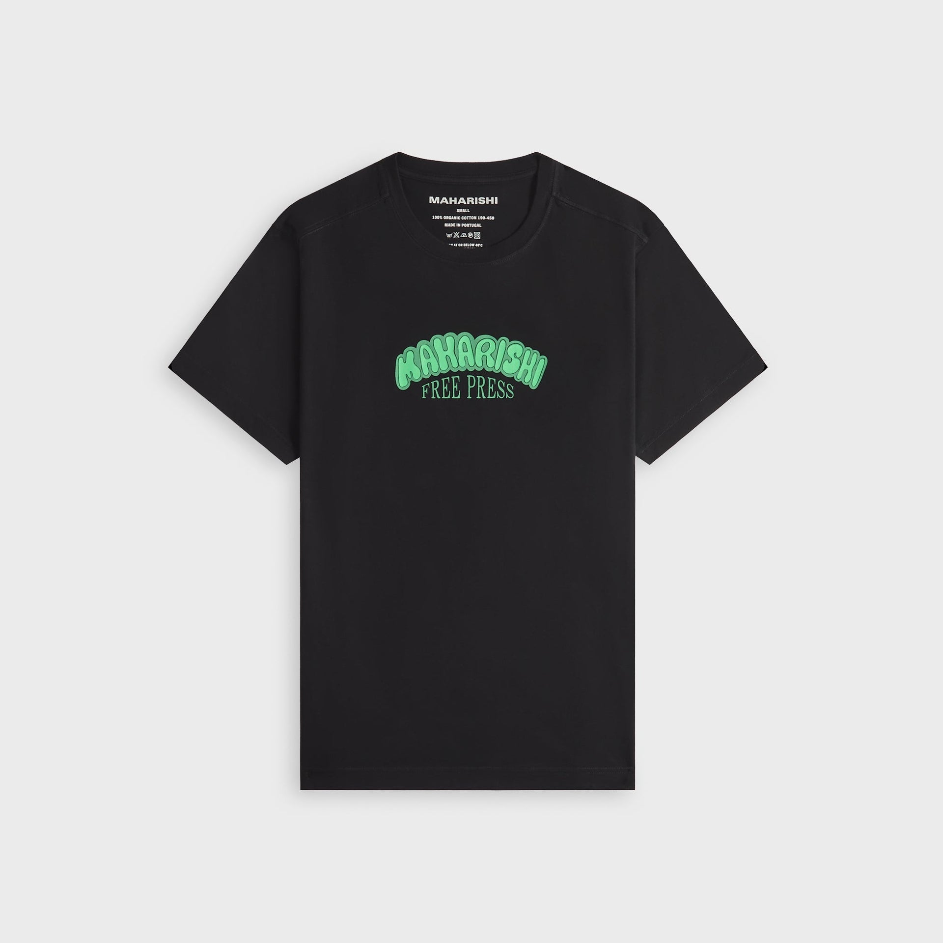 Maharishi 2204 Grunt Free Press Tee - Black