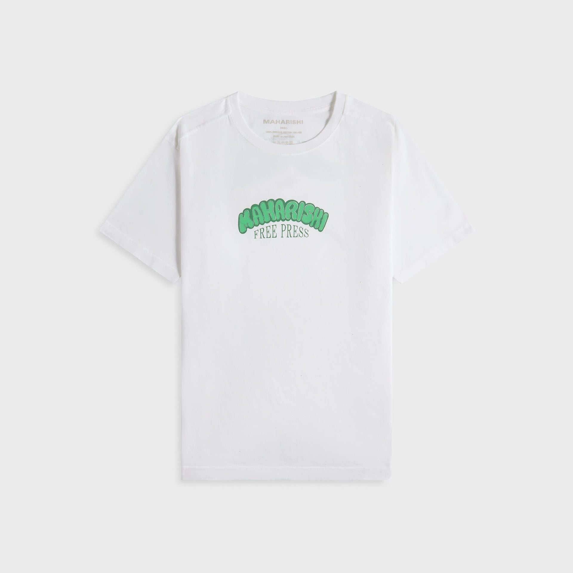 Maharishi 2204 Grunt Free Press Tee - White