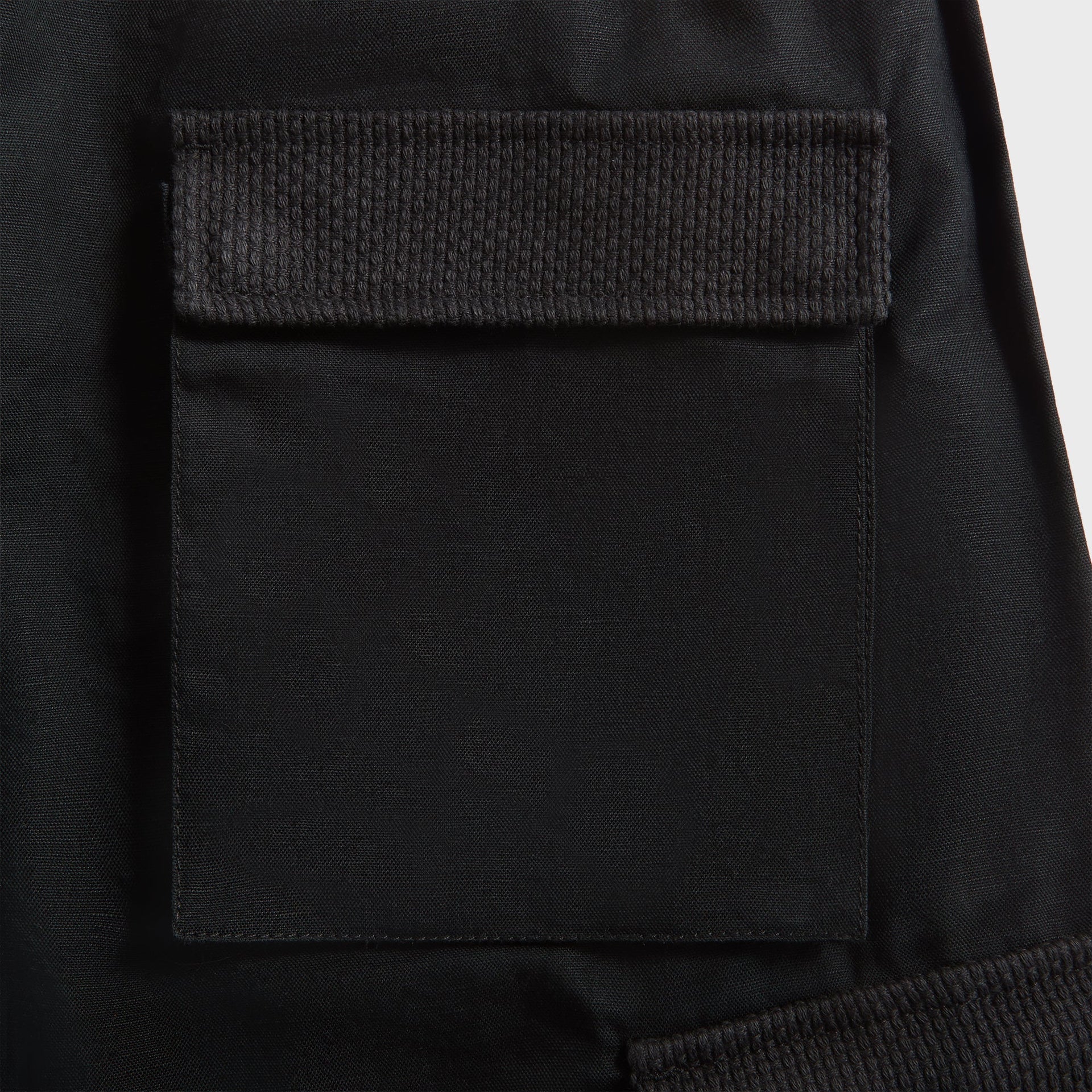 Maharishi 7110 Hemp Utility Cargo Track Pants - Black