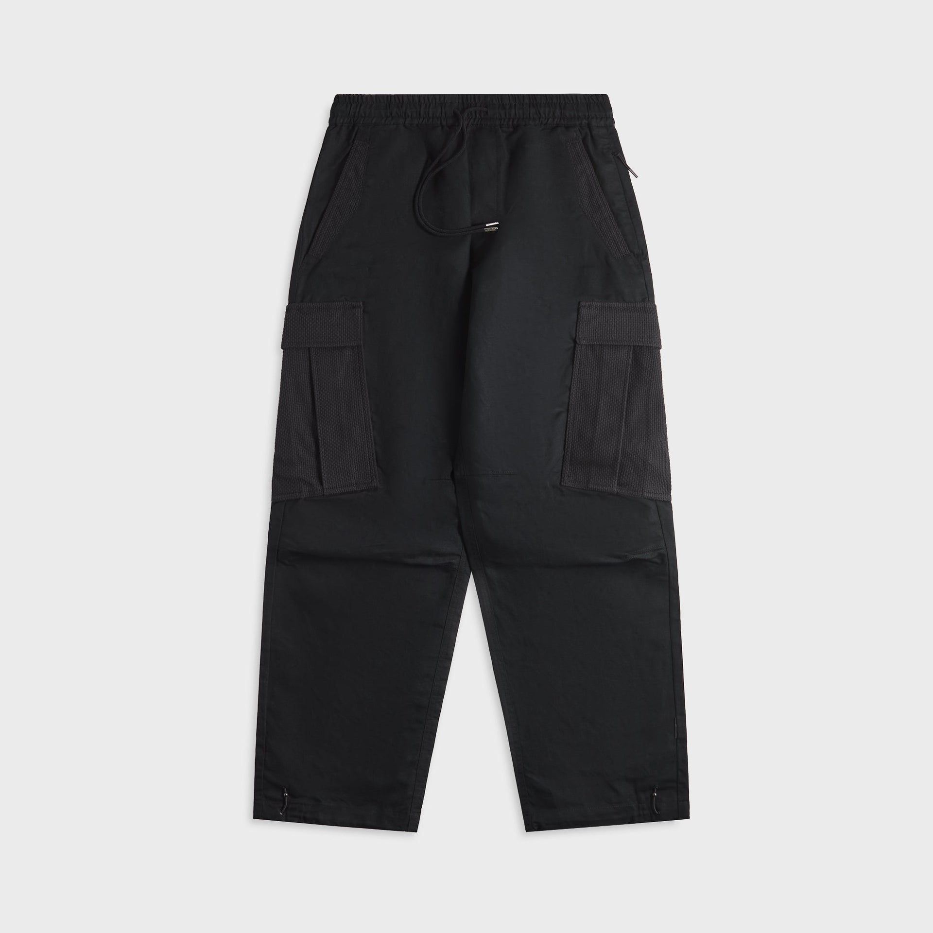 Maharishi 7110 Hemp Utility Cargo Track Pants - Black