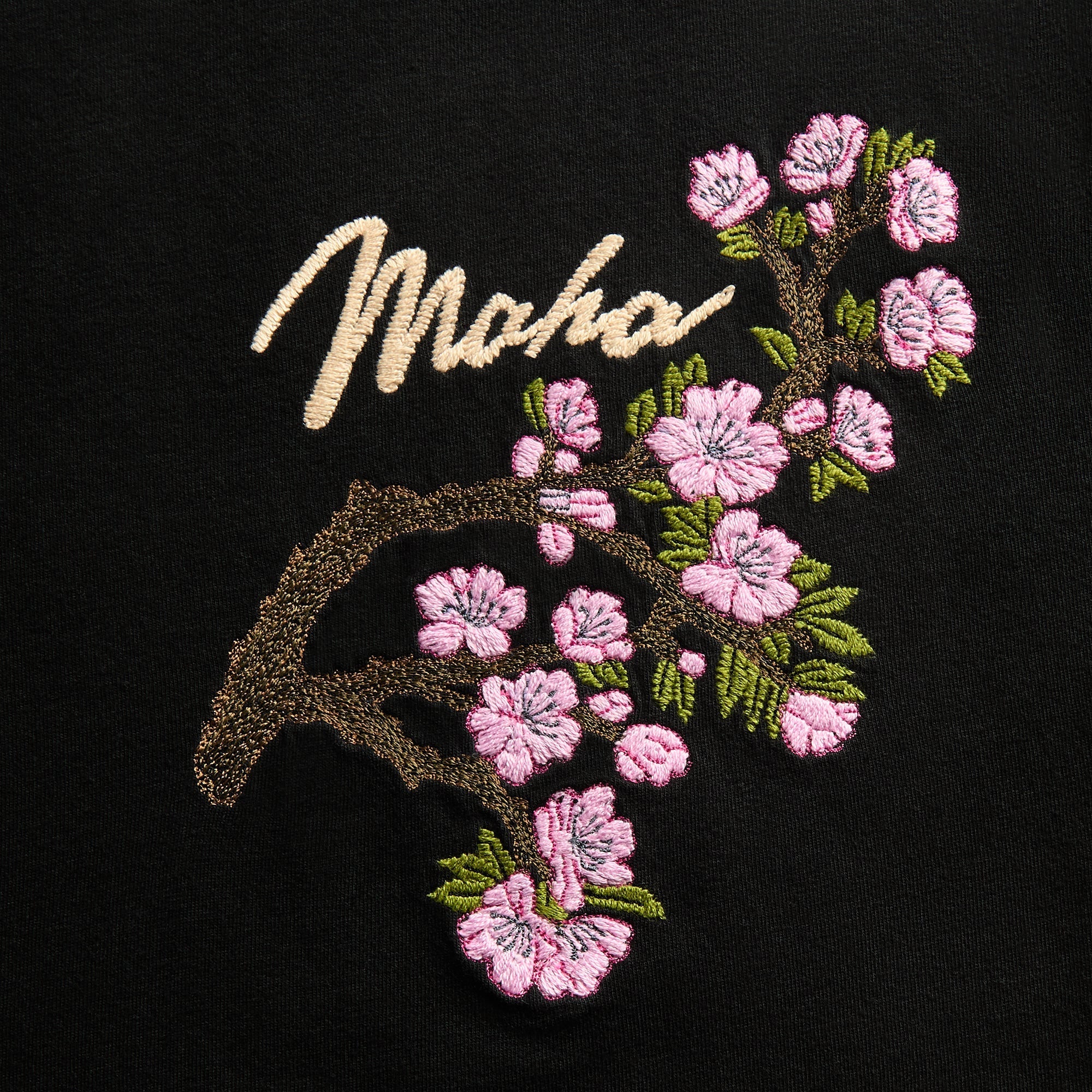 Maharishi 7352 Sakura Serenity Short Sleeve Tee - Black – Kith