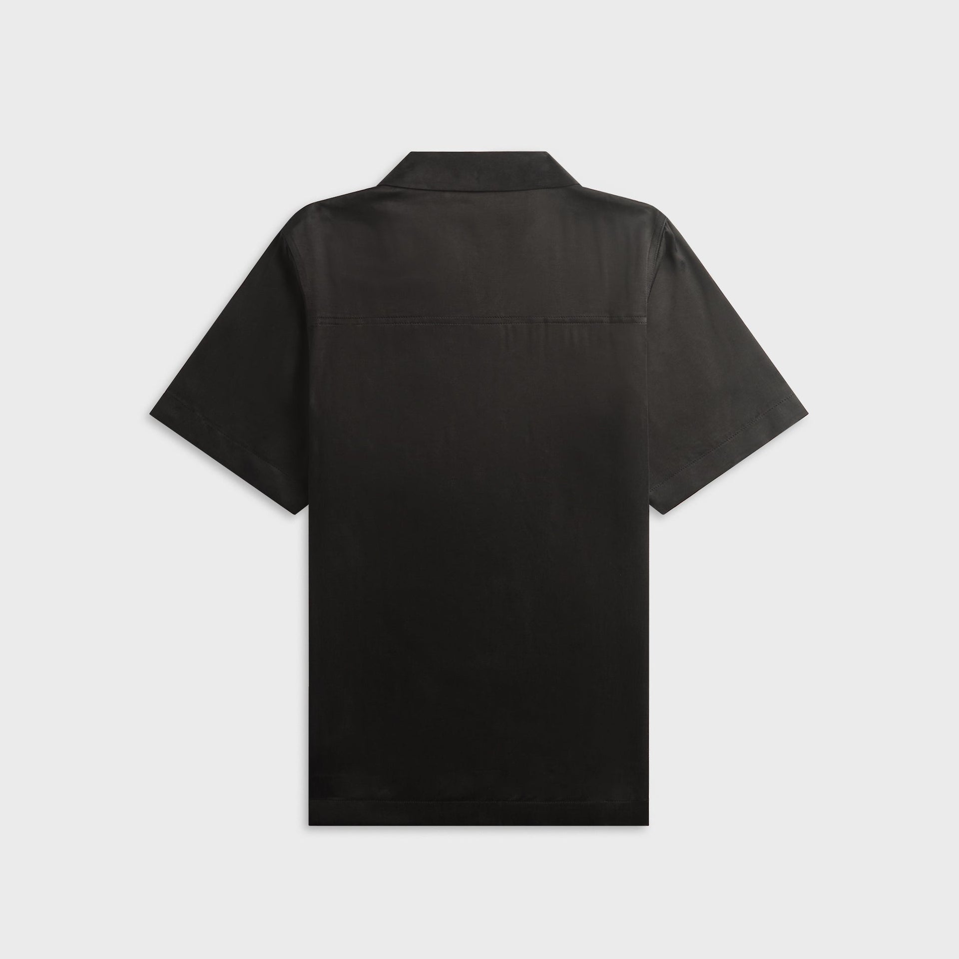 Maharishi 7364 Sakura Dragon Camp Collar Shirt - Black