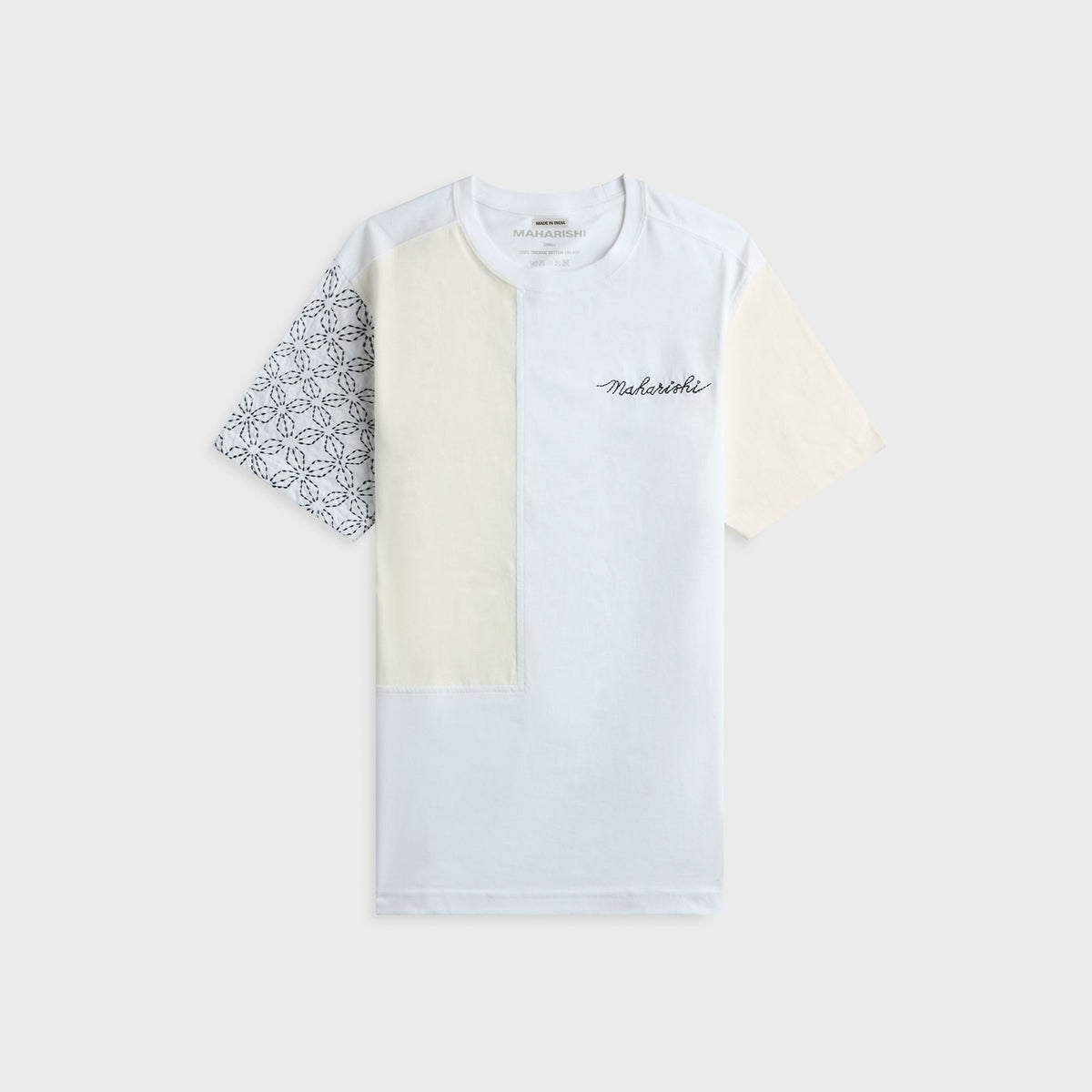 Maharishi Sashiko Short Sleeve Tee - White