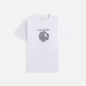 Maharishi Thar Dragon Embroidered Tee - White