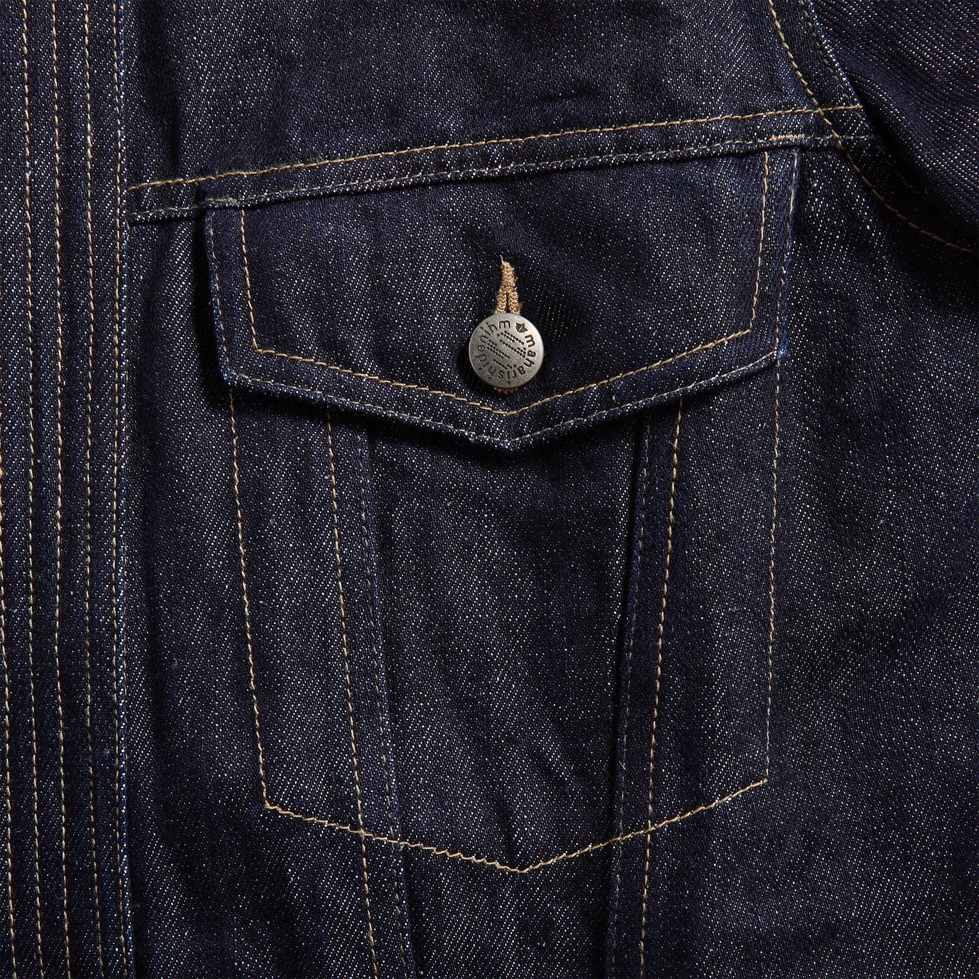 Maharishi 6059 Maha Hemp Denim Kimono - Indigo