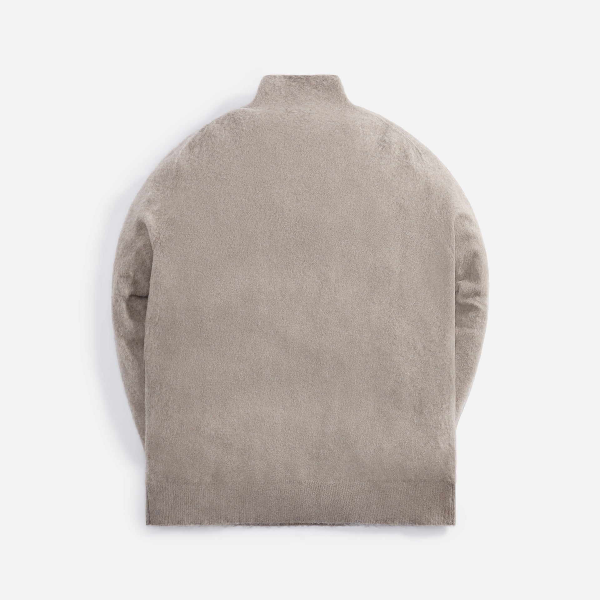Massimo Alba Liam Cashmere Half Zipped Sweater - Grey