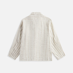 Massimo Alba Florida Cotton Linen Shirt Scotland Jacket - Summer Sand