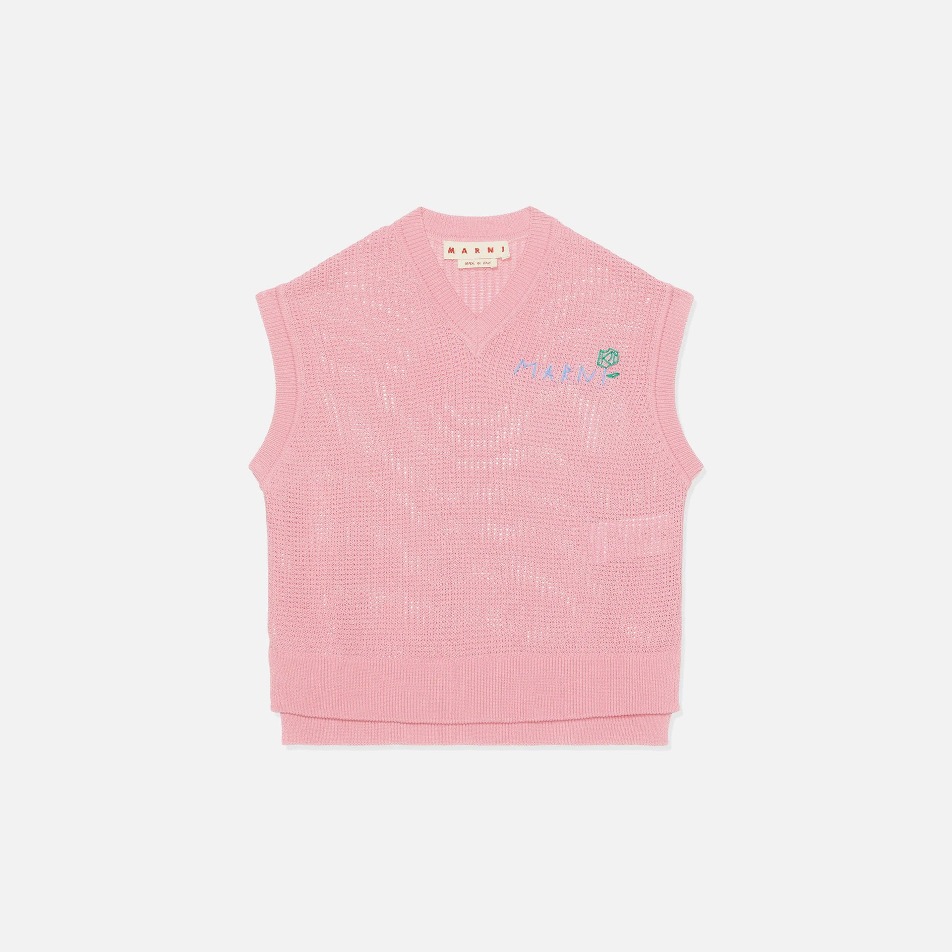 Marni V-Neck Sweater - Pink Gummy