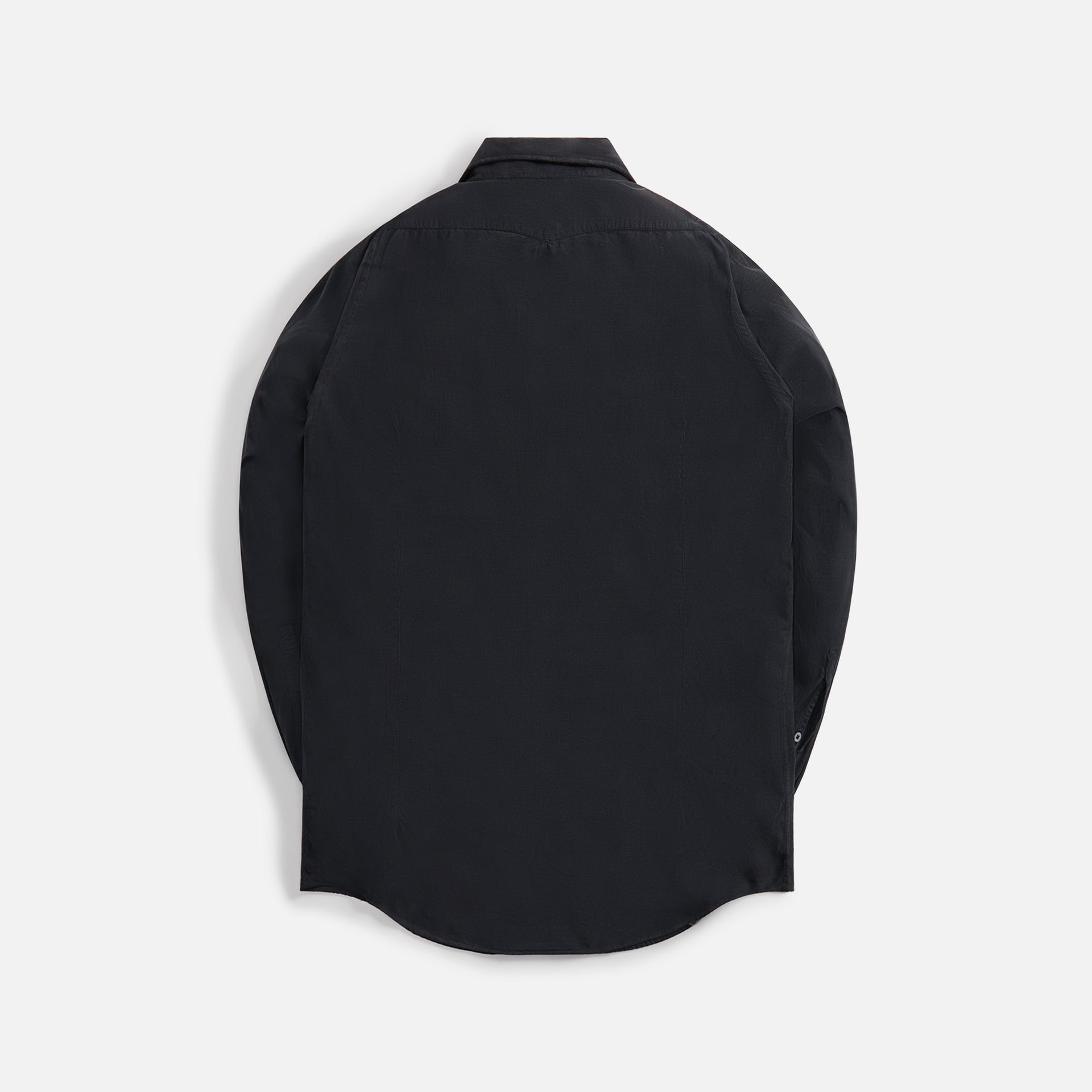 Massimo Alba Genova Baby Corduroy Shirt - Nero Lavato