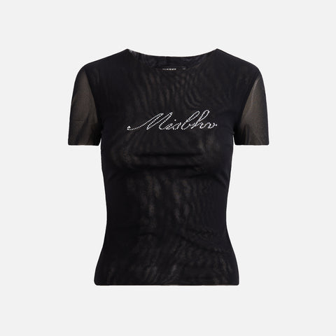 MISBHV Crystal Baby Tee - Black